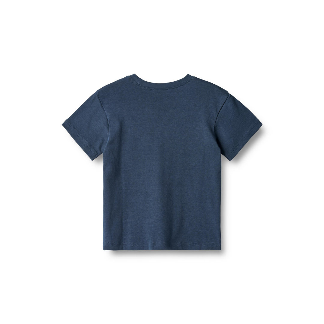 Wheat Kristian t-shirt  blue waves