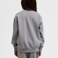 Pige med Hummel Clean sweatshirt grey melange