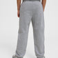 Dreng med Hummel Clean adjustable pants grey melange