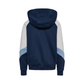 Hummel JR loose blocked zip hoodie dress blues/faded denim