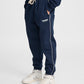 Dreng med Hummel JR Loose sweatpant pipping dress blues