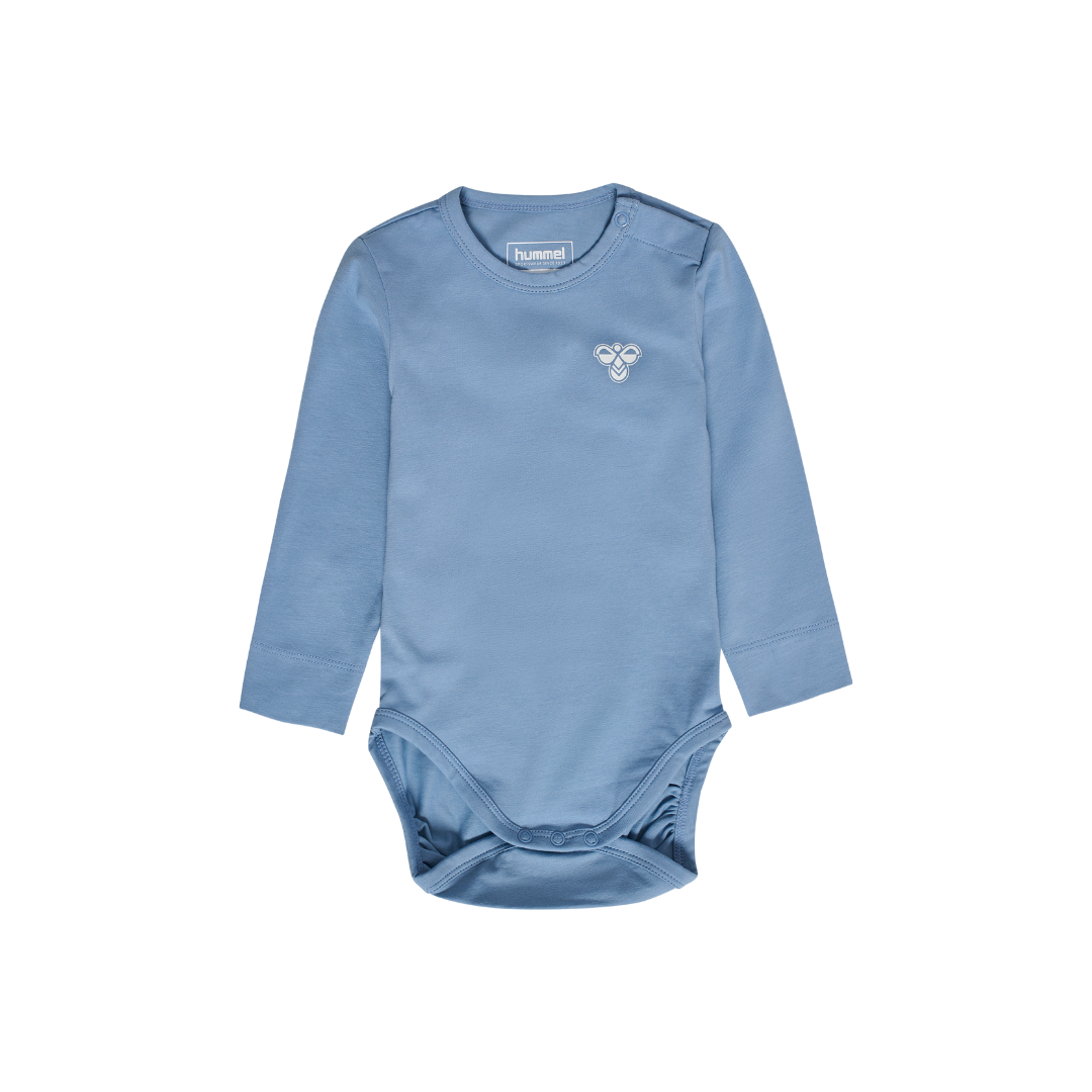 Hummel Mini solid body L/S bee faded denim