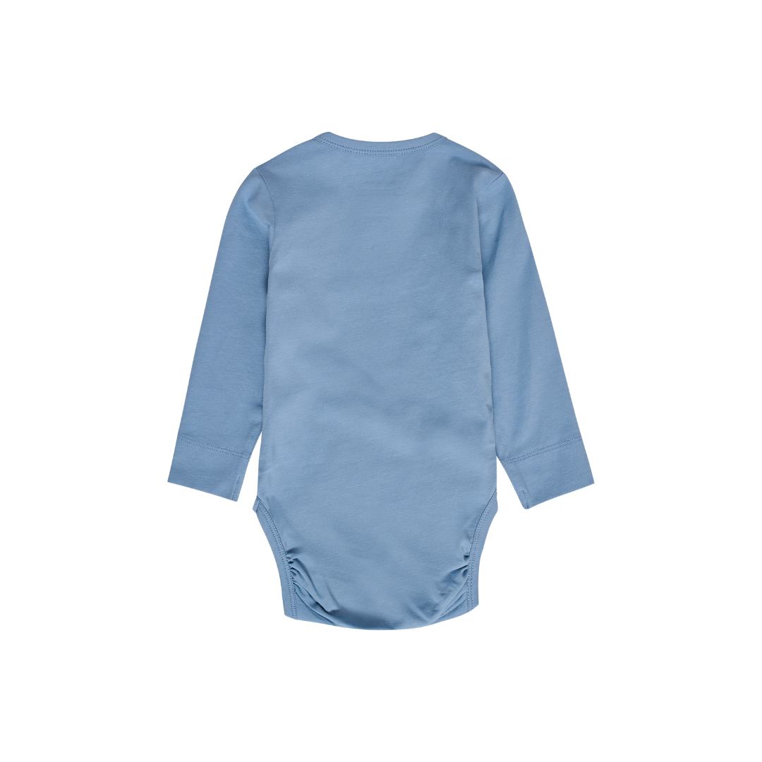 Hummel Mini solid body L/S bee faded denim