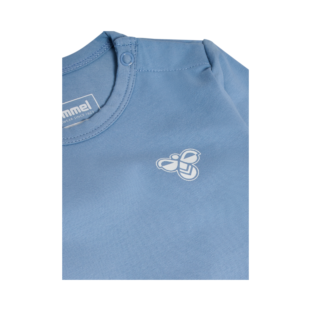 Hummel Mini solid body L/S bee faded denim