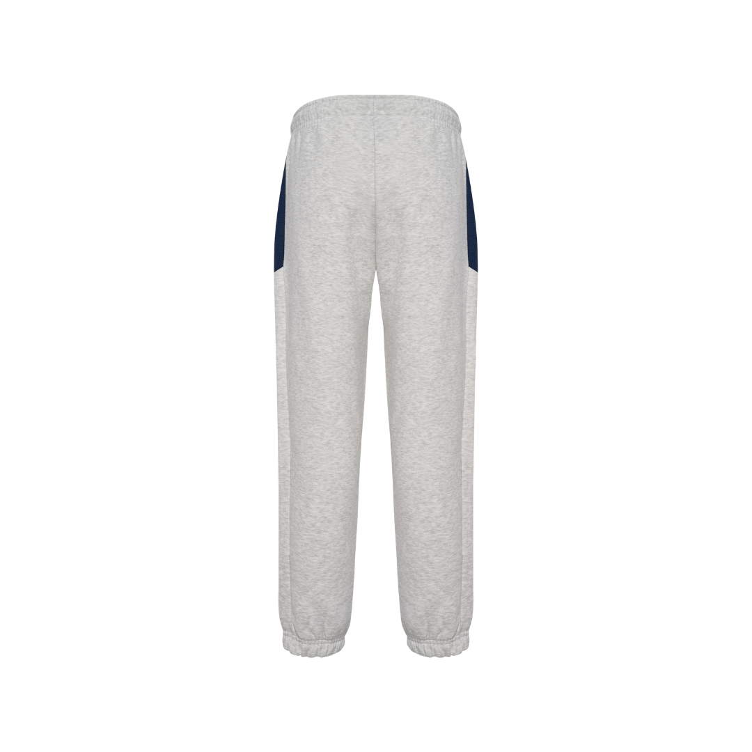 Hummel JR loose blocked sweatpant light grey melange