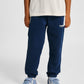 Dreng med Hummel JR loose blocked sweatpant dress blues