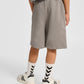 Dreng med Hummel Loose sweat shorts bee rock ridge