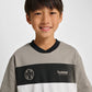 Dreng med Hummel Loose change t-shirt S/S rock ridge
