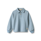 Wheat Mads sweat polo bluse faded denim