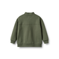Wheat Matteo half zip sweatshirt thyme