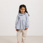 Pige med MarMar Tinnie bluse butterfly meadow