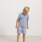 Dreng med MarMar Pal shorts navy stripe