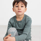 Dreng med MarMar modal tee LS dusty green