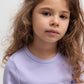 Pige med MarMar Modal plain tee LS soft lavender 