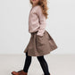 Pige med MarMar Simba nederdel dusty brown