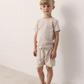 Dreng med MarMar Paulo shorts beige melange dot