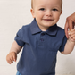 Dreng med MarMar Tad polo t-shirt vintage blue