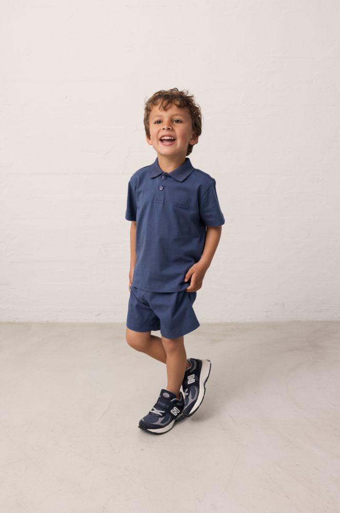 Dreng med MarMar Paulo shorts vintage blue