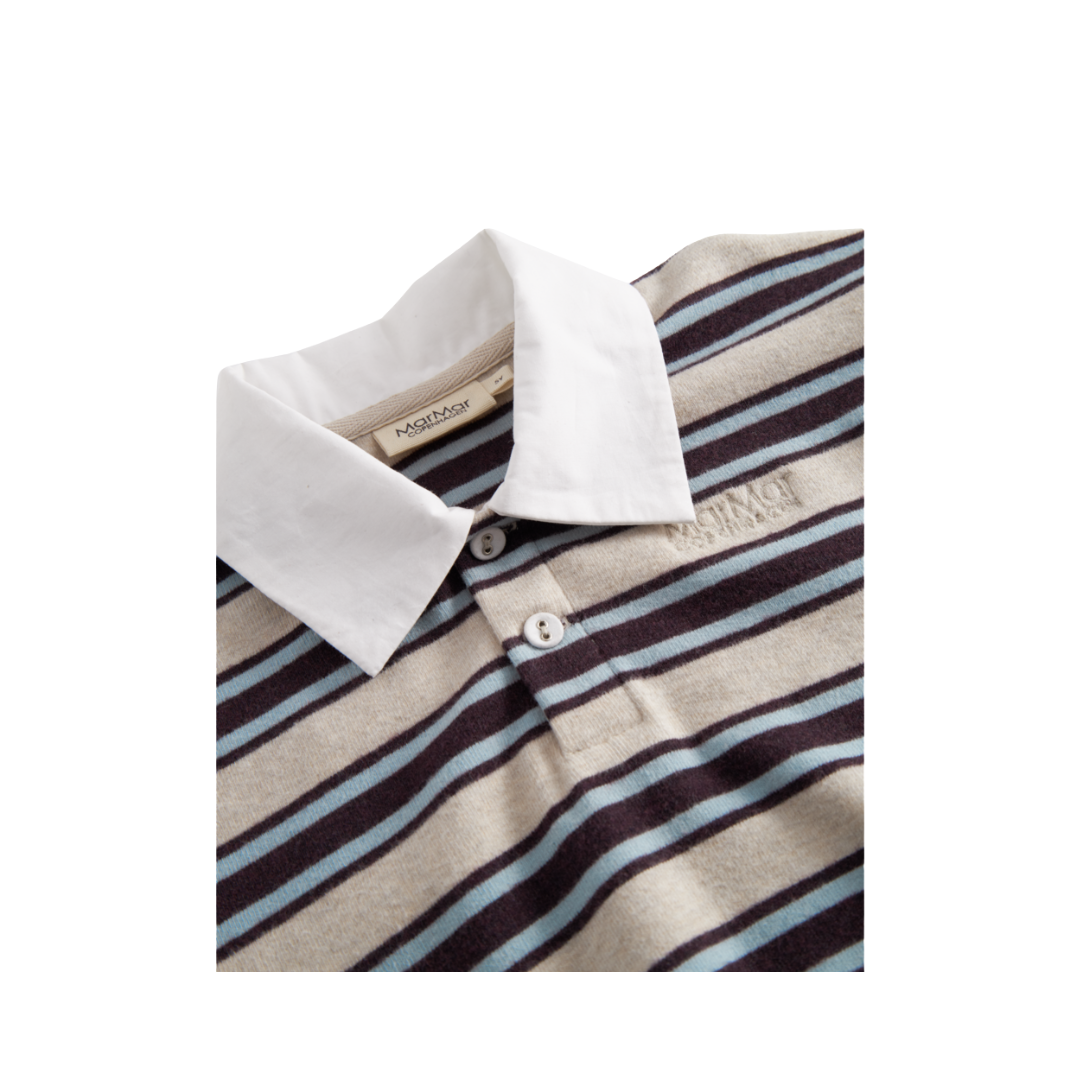 MarMar Thanos polo bluse college stripe