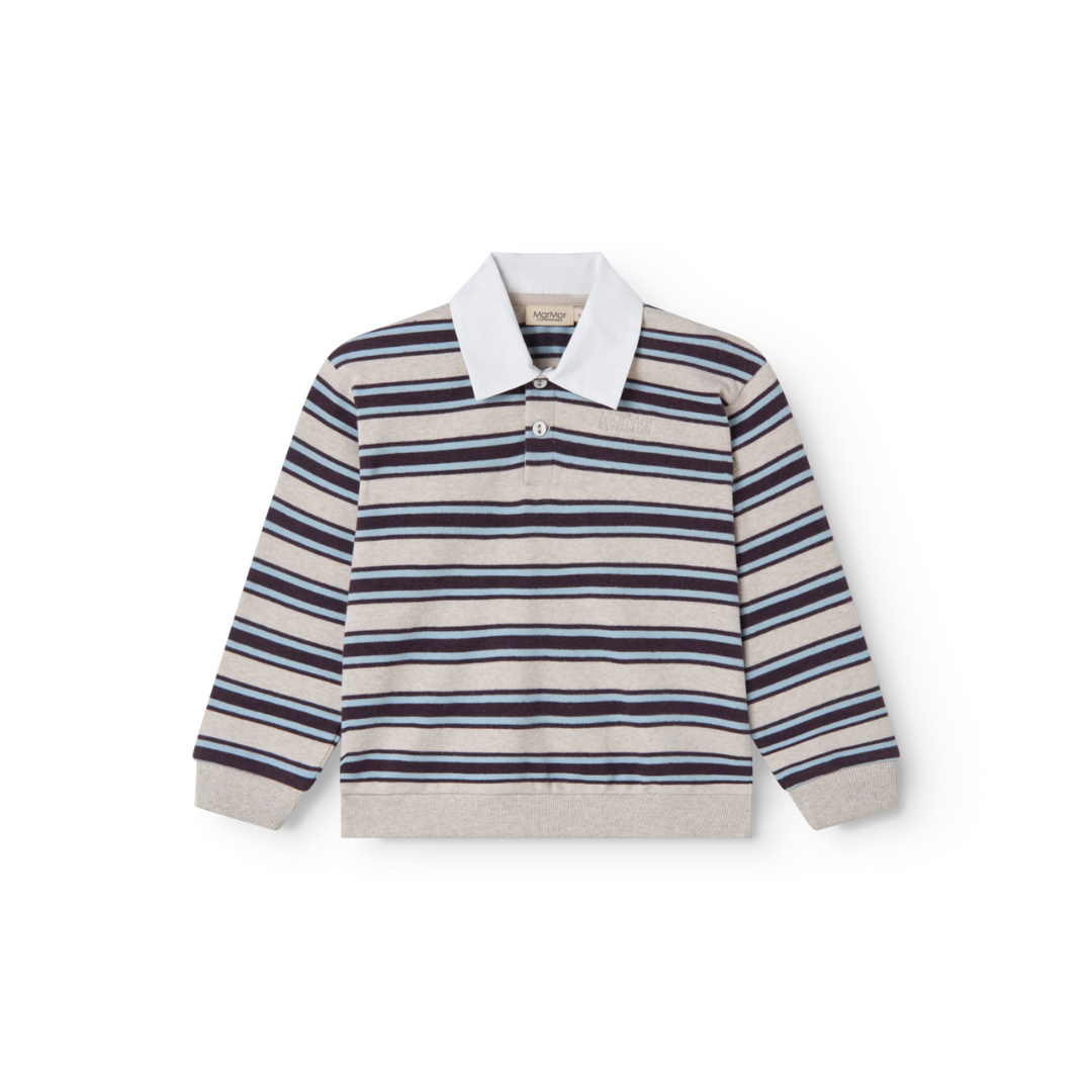 MarMar Thanos polo bluse college stripe