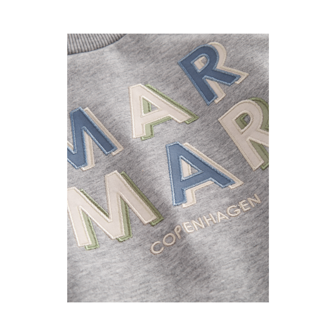 MarMar Theos B sweatshirt blue logo