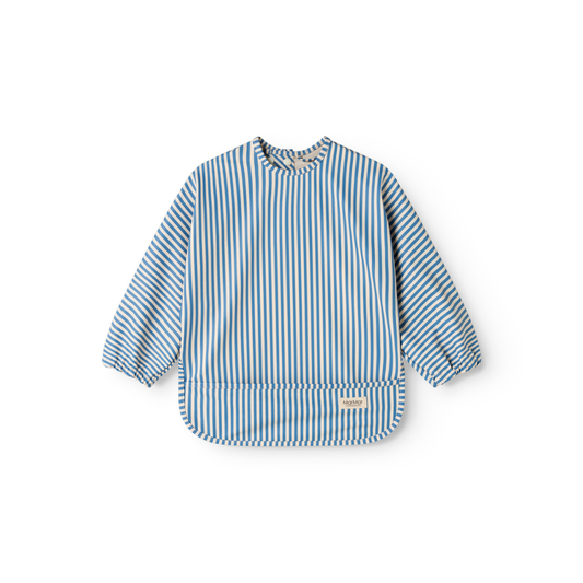 MarMar Apron LS spiseforklæde blue stripe