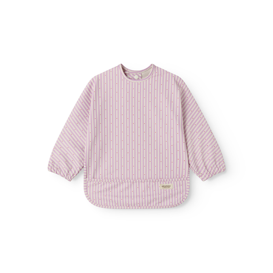 MarMar Apron LS spiseforklæde pink stripe