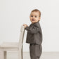 Baby dreng med MarMar Totoro skjorte houndstooth check