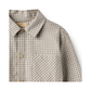Wheat Oscar skjorte greybrown check