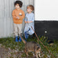 Dreng med Wheat Bjørk skjorte blue stripe