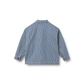 Wheat Cole overshirt denim stripe