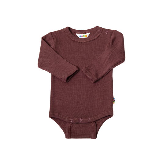 Joha Uld/silke body bordeaux