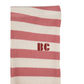 Bobo Choses Maroon stripes leggings