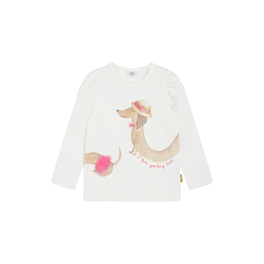 Hust & Claire Angela t-shirt ivory