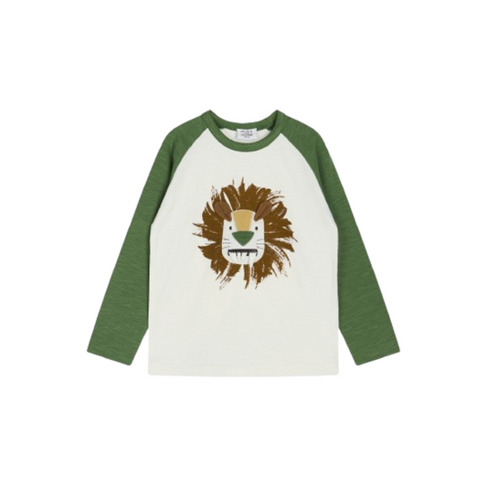 Hust & Claire Archie t-shirt elm green