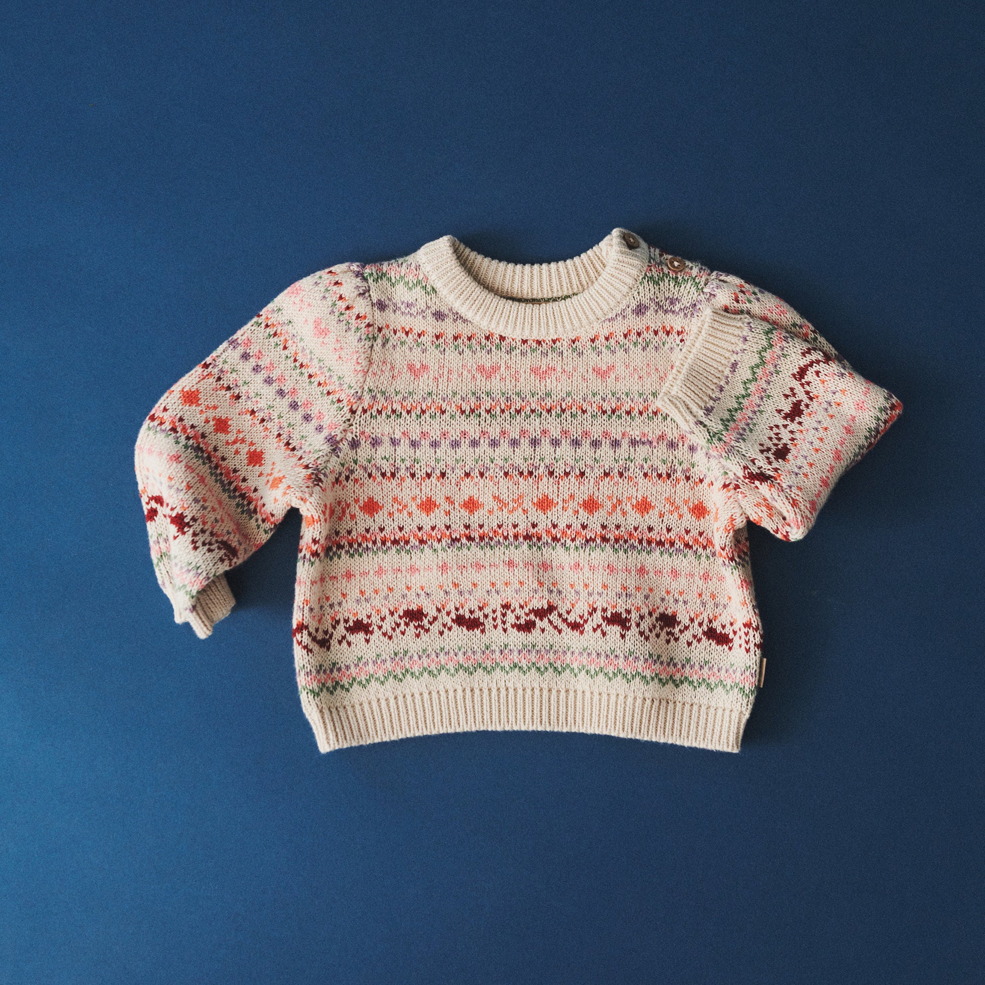 Wheat Olga strik pullover multi