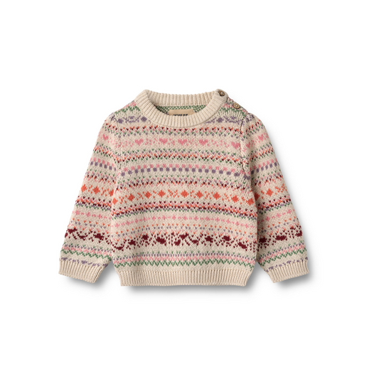 Wheat Olga strik pullover multi