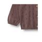 Wheat Maia cardigan plum