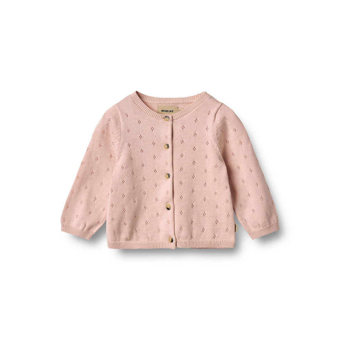 Wheat Maia cardigan powder