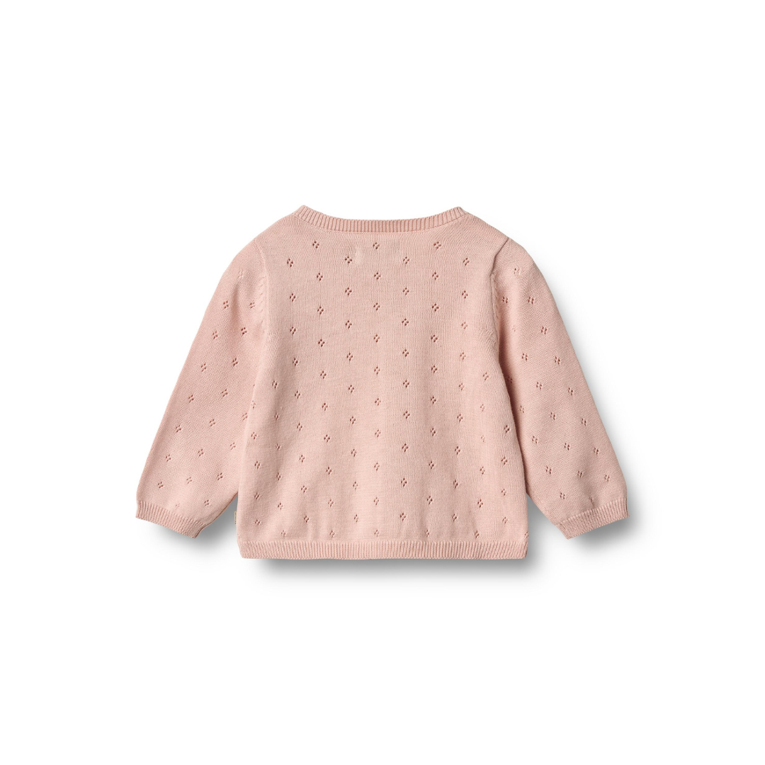 Wheat Maia cardigan powder
