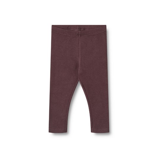 Wheat Maddy rib leggings fudge