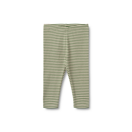 Wheat Jules leggings elm green stripe