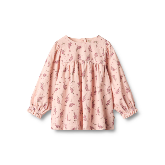 Wheat Elvira kjole dim rose flowers