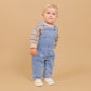 Dreng med Wheat Harlow jacquard strik pullover offwhite