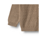 Wheat Bjørn cardigan beige stone