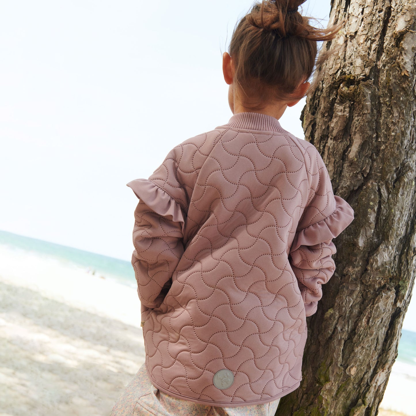 Pige med Wheat Stjerna termojakke warm rose
