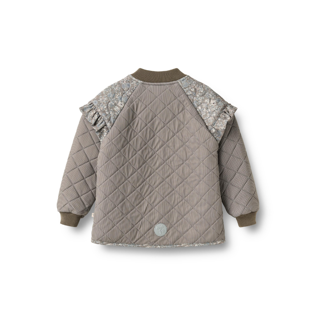 Wheat Ellas termojakke brown stripe