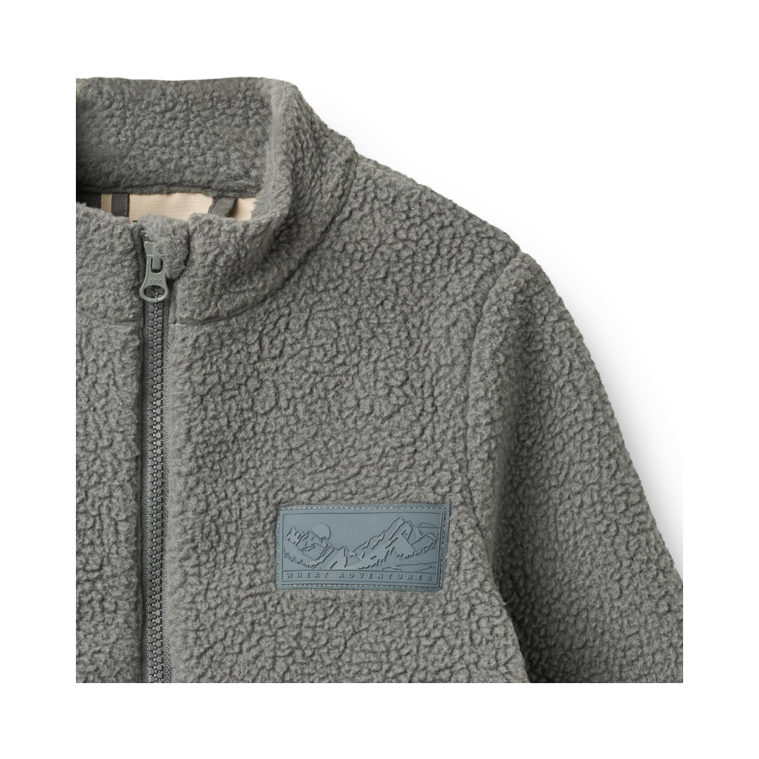 Wheat Helge fleece jakke flint