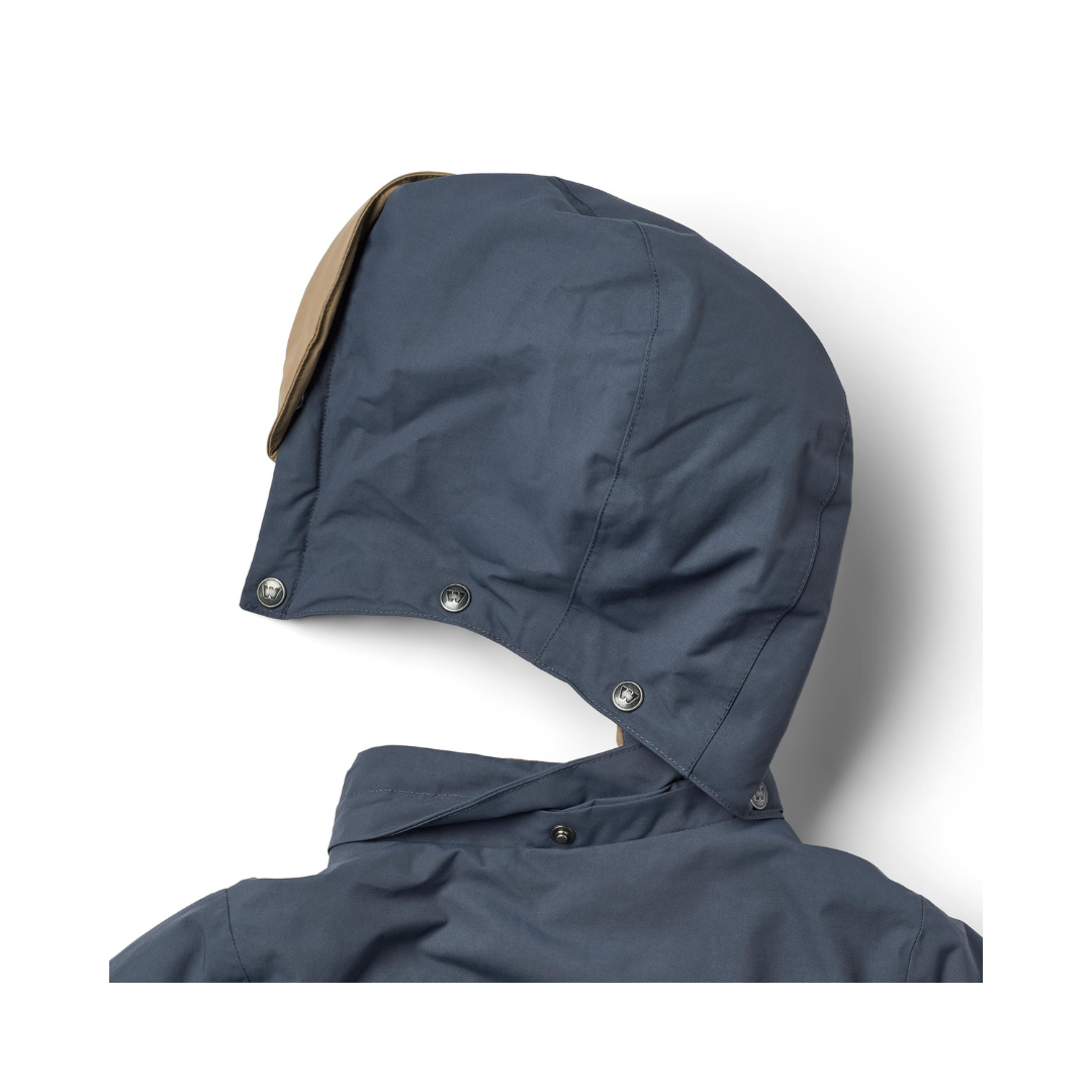 Wheat Frederiko teknisk jakke greyblue