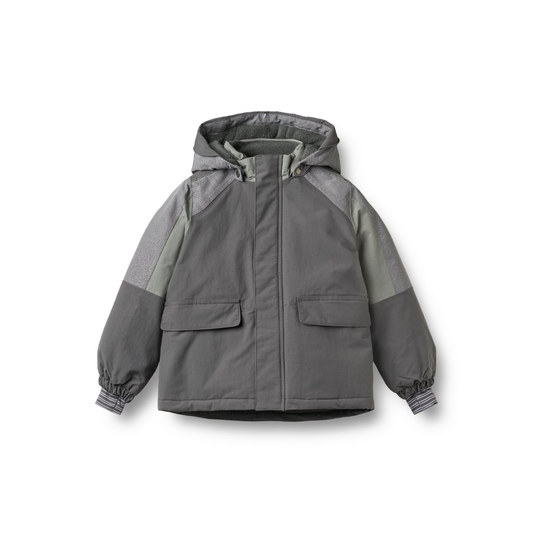 Wheat Lausto teknisk jakke dark charcoal
